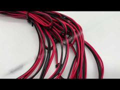 Custom Silicone Industrial Wire Harness Gauge With Molex Mini Fit 2Pin