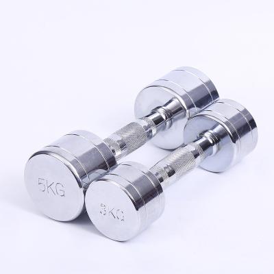 China Universal Factory Style Dumbbell Life Pro Fitness Plated Dumbbell for sale