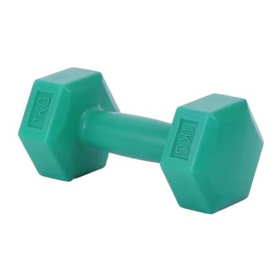 China Fitness Dumbbell Premium Quality Gym Weight Sponge Type Dumbbell Set Rubber Hex Weight Dumbbells Set for sale