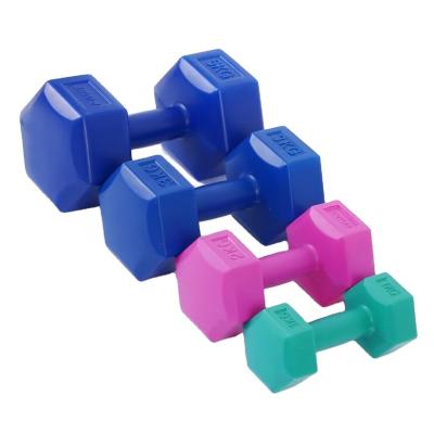 China Popular Fitness Type Sponge Dumbbell Recommend High Quality Dumbbells Hexagon Equipment Luxury Dumbbell for sale