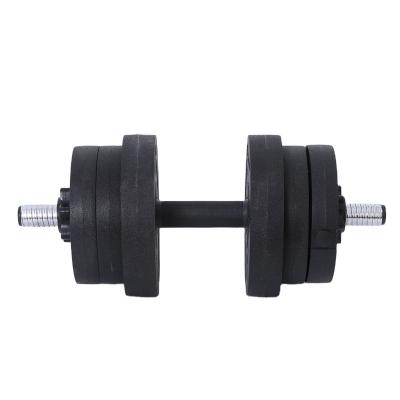 China Universal Professional Factory Fitness 10Kg Adjustable Workout Dumbbell Set for sale