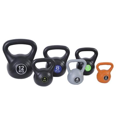 China Universal Reliable Performance Round Dumbbell Rubber Dumbbell Set Corefitness Kettle Bell for sale