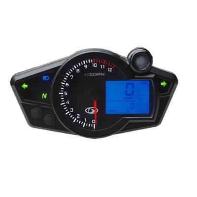 China Adjustable Other Universal Parts Motorcycle Meter KOSO RX1N LCD Display Tachometer for sale