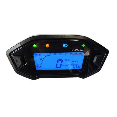 China Universal Motorcycle Motorbike Electrical System LCD Display Motorcycle Meter Tachometer Digital For Motorcycles for sale