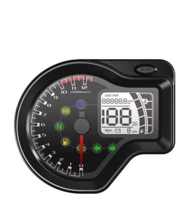 China Motorcycle hot sale! Adjustable Parameter Tachometer Tachometer For Motorcycle for sale