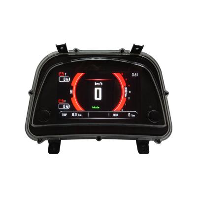 China Luxury Motorcycle 7-Inch Motorcycle Speedometer TFT Display Tachometer Two Modes Display SS597 for sale