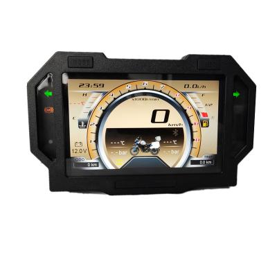 China 7 Inch TFT Display Motorcycle Meter Luxury LCD Digital Tachometer For Motorbike for sale