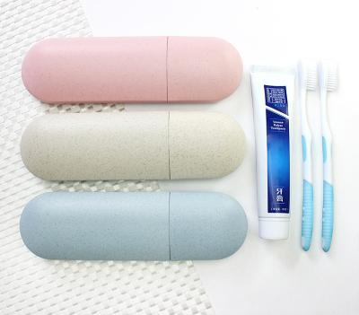 China For Toothbrush Electric Portable Viable Toothbrush Holder Organizer Bathroom Cosmetic Case Capsule Travel Case Organizer for sale