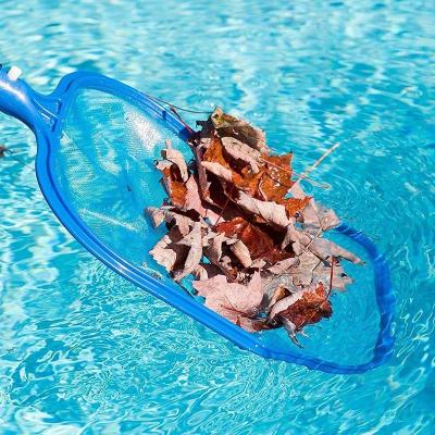 China New Mesh Frame Net Swimming Pool Rake Leaf Skimmer Leaf Skimmer Net Tool Simple Professional Spa Tool for sale