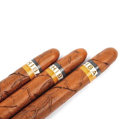 China Morden Fake Cigar Cigarette Resin Simulation Cigarettes Model Realistic Props 150mm for sale