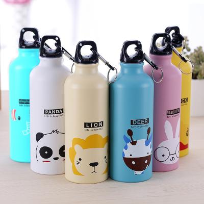 China Lovely Modern Design Sustainable Animal Water Bottle Children 500ml Portable Sports Cycling Outdoor Bicycle School Camping Hiking for sale