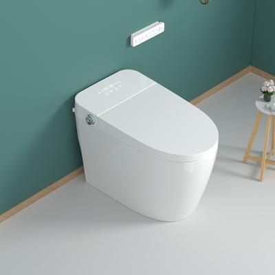 China Automatic Operation Floor Standing Water Closet Intelligent Bathroom WC Automatic Ceramic Smart Toilet Bidet for sale