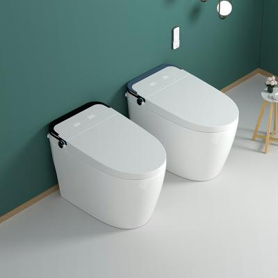 China Automatic Operation Sanitary Ware Ceramic One Piece Commode Bath Intelligent Toilet Bowl Smart Bidet Toilet for sale