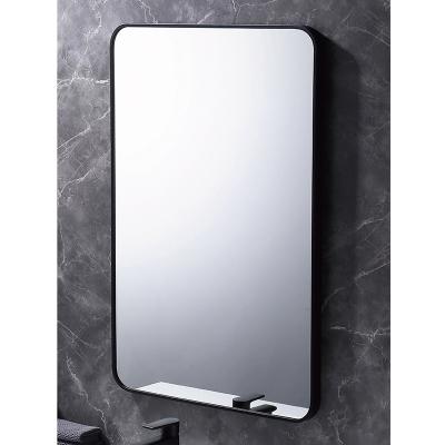 China Illuminated Wall Mounted Customized Hotel Makeup LED Bathroom Mirror with Touch Screen for sale