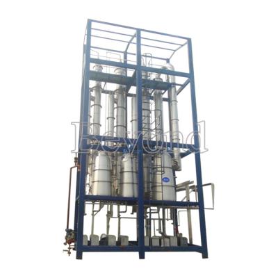 China 1000-5000LPH LPHfalling Triple Juice Film Stages Milk Evaporator For Milk Processing for sale