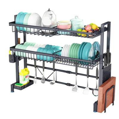 China Factory Direct Sales Stainless Steel Sustainable Dish Drying Dish Rack Rack Rolled Cigarette Vegetables Drying Rack for sale