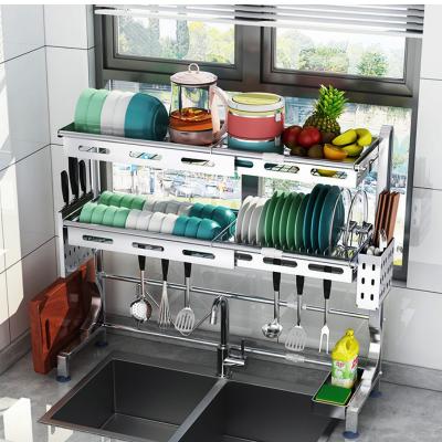 China China Manufacturer Home Kitchen Sustainable Dish Rack Rack Stainless Steel Roll Up Dish Drying Rack for sale