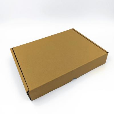 China Customized Craft Brown Rigid Art Paper Box For Packaging Herz Te koop