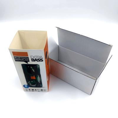 China Custom Logo Eco Friendly Inch Speaker Boxcircle Flow Paper Box for sale