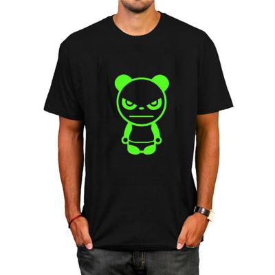 China OEM Custom Anti Shrink Logo Cotton Mens Bright T-Shirt for sale