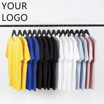 China Custom Logo Anti-Shrink Sublimated Short Sleeve T-shirt Printing Plain White Tees For Men/Wemen For Promotion for sale