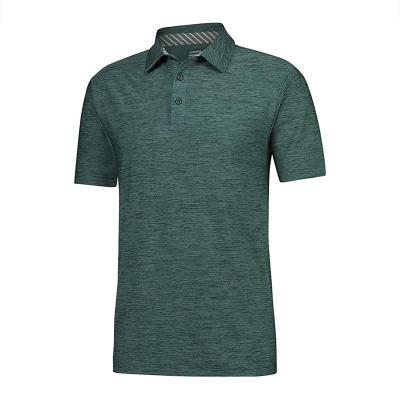 China Custom 95% Polyester 5% Spandex Anti-Shrink Spandex Polo T-shirt Mens T-shirt Golf Polo Shirt for sale