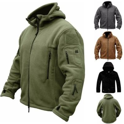 China Wholesale Breathable Fleece Military Tactical Winter Army Sports Coat White Fashion Varisty Outdoor Jacket For Men 2022 for sale