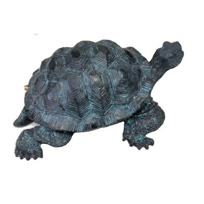 China Polyresin Traditional Turtle Garden Pond Spitter Fountain Landscape Decoration for sale