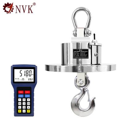 China Het Directe Weergeven die van NVK Crane Scale High Temperature Resistance wegen die Crane Scale met Verre Contral en het Scherm hangen Te koop