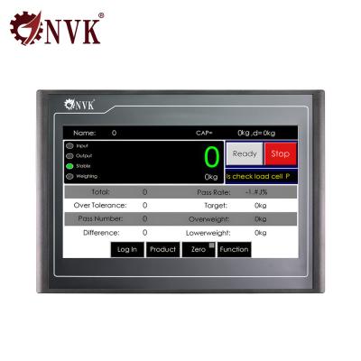 China NVK Intelligent High Precision en High Speed Customized Touch Screen Checkweighing System Automatisch apparaat Te koop