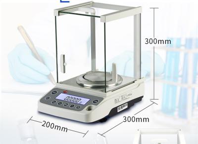 Chine Échelles d'équilibre de Numérique de laboratoire avec trois de diapositive - pare-brise de conception de porte à vendre