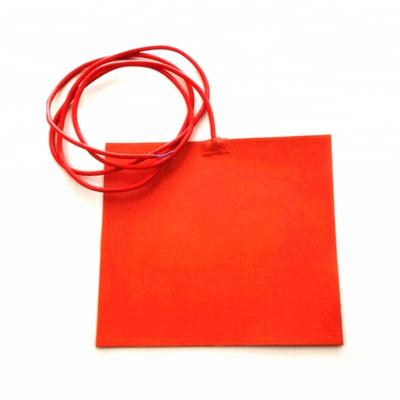 China Heat Bed For 3d Printer 300*300mm 220v 825w Silicone Rubber Heater for sale