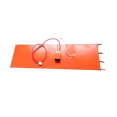 China Silicone Heater For Oil Barrel 200*900*1.5mm 200C 220V 1050W Oil Drum Heater for sale