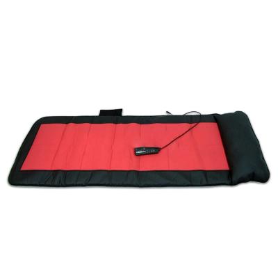 China Comfortable Heating Body Massage Mat Mattress With Shiatsu Pillow for sale