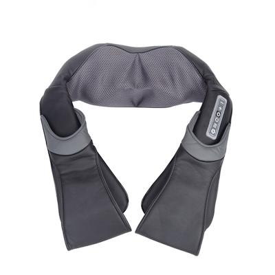 China Electric Foldable Massage Belt Shiatsu Massager Vibration Massage Shoulder Neck Kneading Massager for sale