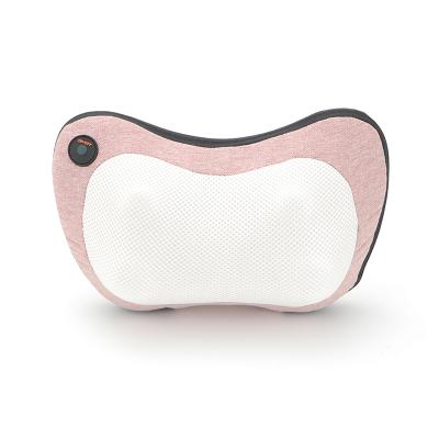 China New Product Infrared Heating Therapy Cheap Shiatsu Neck Massage Pillow With Heat Kneading for sale