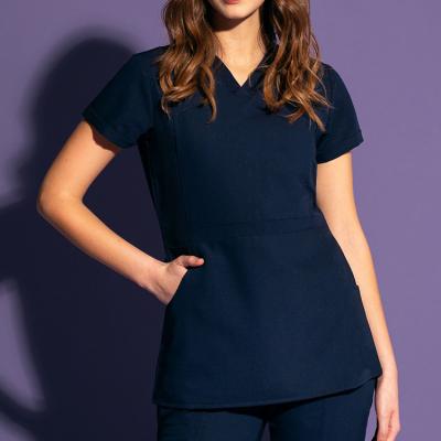 China Breathable Anti-wrinkle Fashionable Good Quality Hospital Medico Uniform Nursing Scrub Suit Uniforms Tracker Women Medical Scrub Sets zu verkaufen