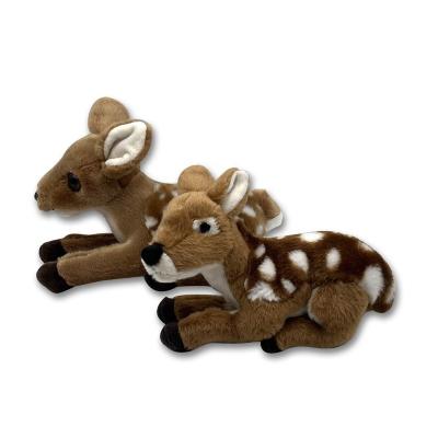 China Deer Lifelike Plush Toy Deer Stuffed toy Vivid animal  Two sizes for sale