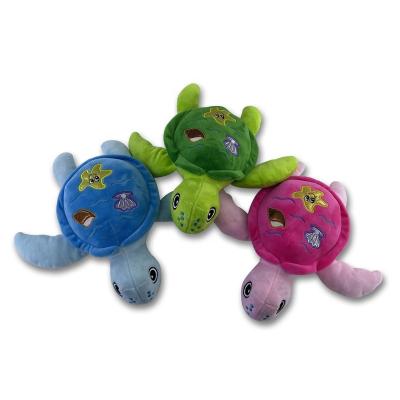 China Turtle Plush Toy Stuffed Turtle Toy Colorful Turtle Sea Animal Cartoon Turtle for sale