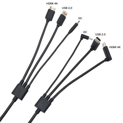 China High Quality Tinned Copper Conductor 3 In 1 Vive 5 Meter Usb Vr Data Link Cable for sale