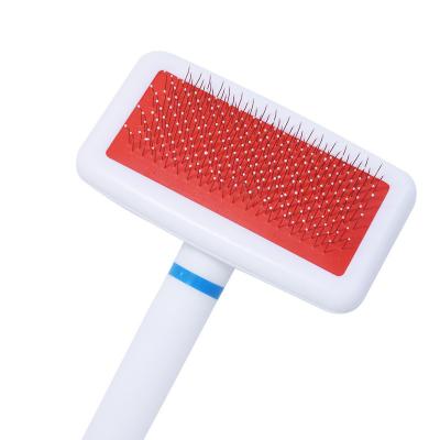 China Sustainable Slicker Dog Brush Gently Cleaning Pin Brush for Dogs and Cats Grooming for Short or Long Hair Removes Dander Dirt and Detangles for sale