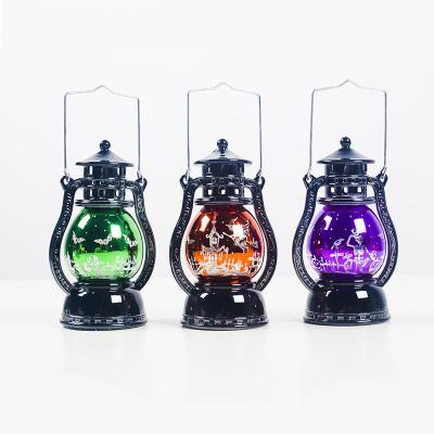 China Party Decoration Supplies Plastic LED Halloween Lantern for sale