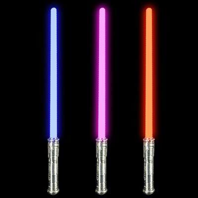 China Plastic Star World Lightsaber Color Changing Light Saber With Movie Noise for sale