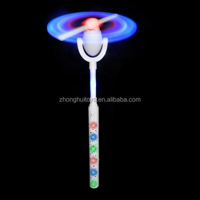 China LED Party Supplies LED Spinner Magic Wand Spinning Gift Glowing Up Luminous Magic Wands Toys Costumes Led Flash Stick Light Baby for sale