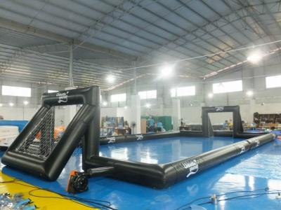 China 0.55 mm PVC Tarpaulin Inflatable Outdoor Soccer Field For Event for sale