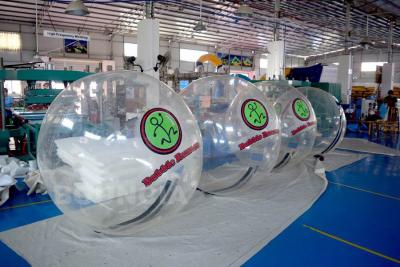 China 2m Diameter Transparent Inflatable Walk On Water Ball For Pool for sale