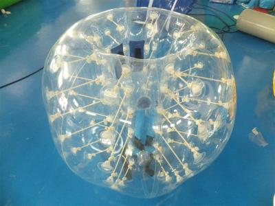 China 0.7mm Clear TPU Kids Bumper Ball, Inflatable Body Zorb Ball For Fun for sale