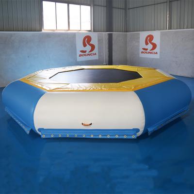 China Trampolín flotante inflable del agua del certificado del TUV para el lago en venta