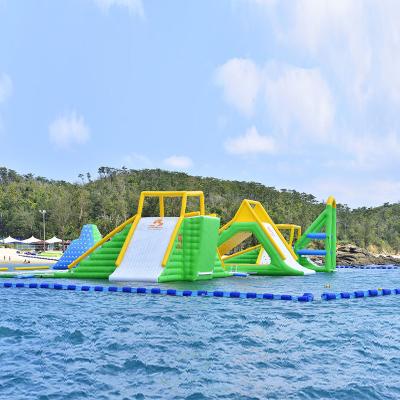 China Giant Inflatable Aqua Park Sports Equipment / Inflatable Water Park Games For Sea for sale