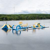 Chine 100 jeux gonflables de parc aquatique de capacité de personnes avec la certification de TUV à vendre